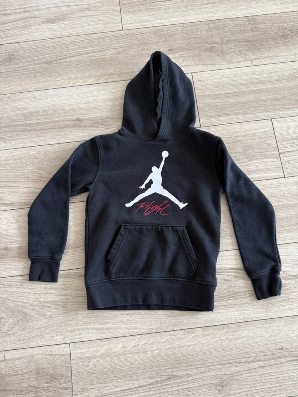 Jordan Jumpman Flight Black hoodie Boys Small